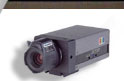 Color camera shown with auto iris lens